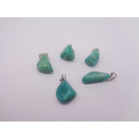 0564MZ016 18  CIONDOLO  AMAZZONITE