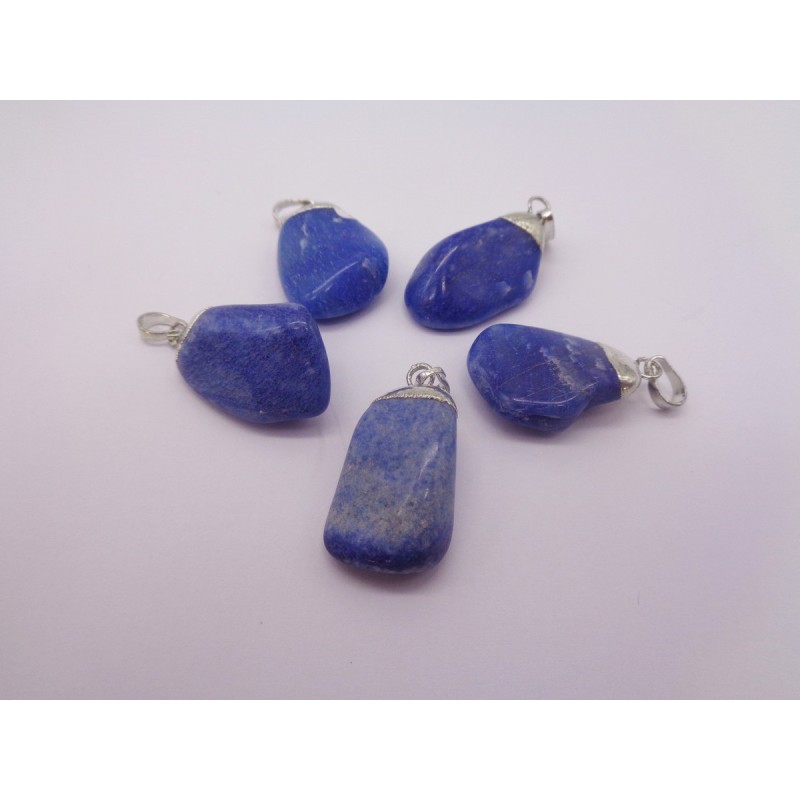 0564QU016 19  CIONDOLO QUARZO BLU