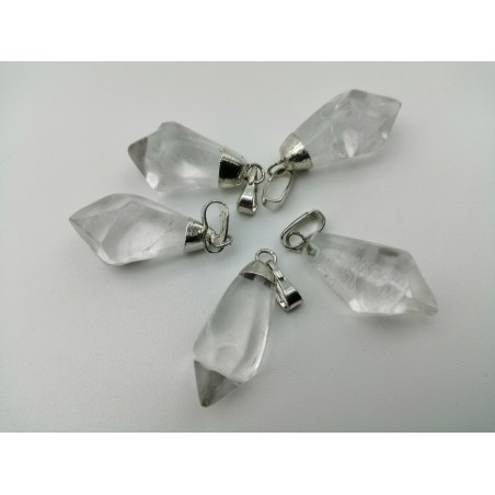 0565KR016 19  CIONDOLO A PUNTA CRISTAL