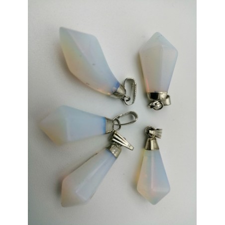 0565OP016 2  CIONDOLO A PUNTA OPALITE