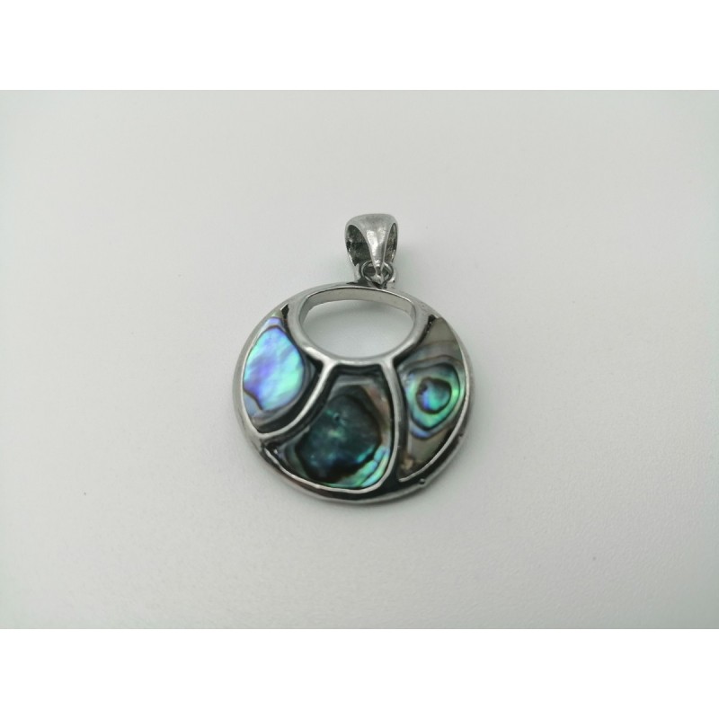 0568BA016 5  CIONDOLO ABALONE