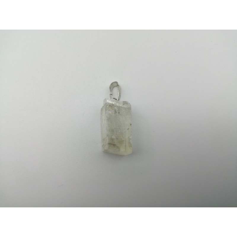 0569CT016 16  CIONDOLO PIETRA GREZZA CALCITE
