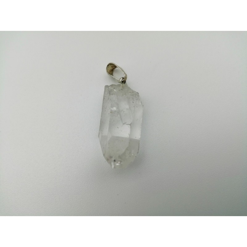 0569KR016 13  CIONDOLO PUNTA GRANDE CRISTALLO