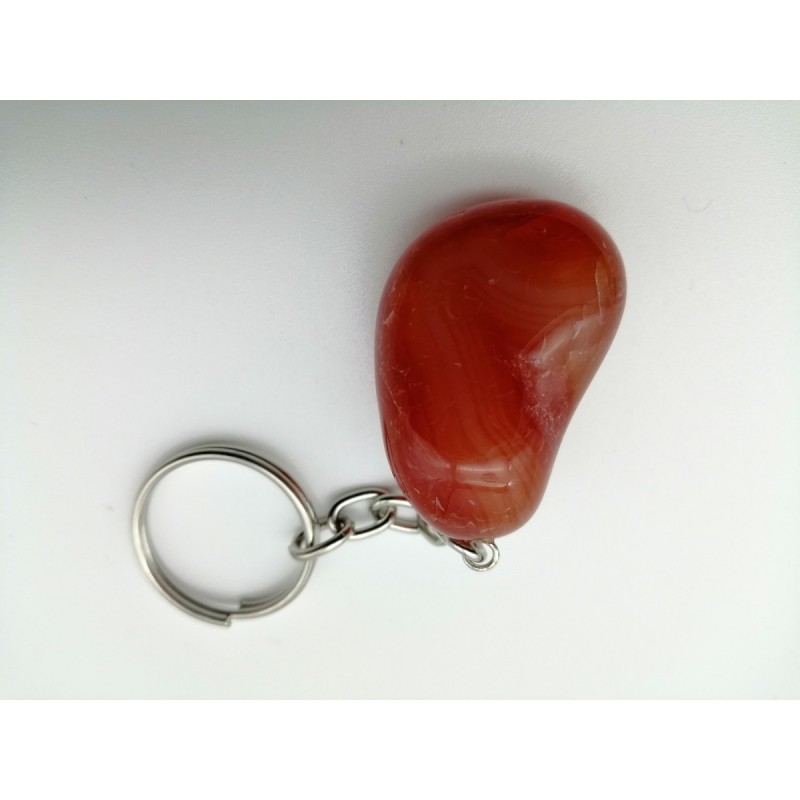 0571AC016 7  PORTACHIAVI AGATA CORNALINA