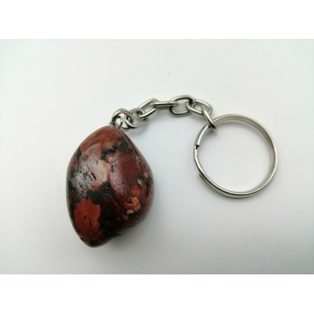 0572DR016 14  PORTACHIAVI DIASPRO ROSSO