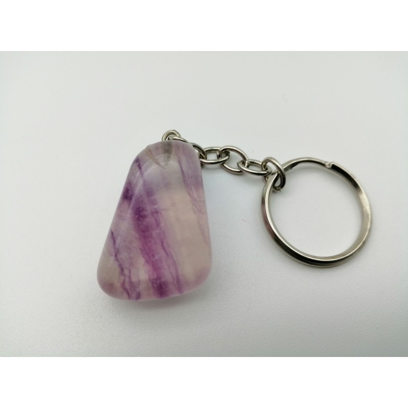 0572FO016 2  PORTACHIAVI FLUORITE VIOLA