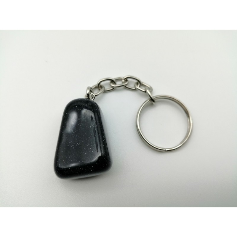 0572PO016 4  PORTACHIAVI PIETRA DEL SOLE ORO