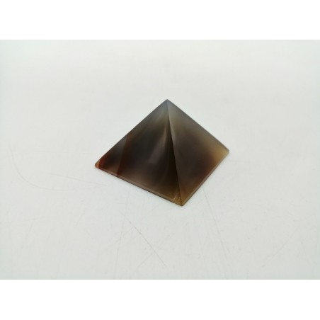 0591AT016 1  PIRAMIDE AGATA NATURALE